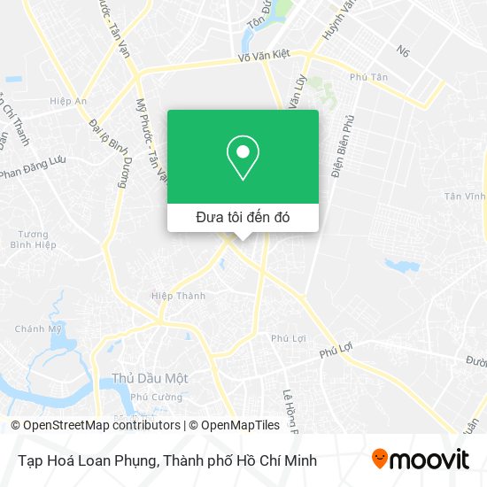 Bản đồ Tạp Hoá Loan Phụng