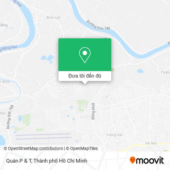 Bản đồ Quán P & T