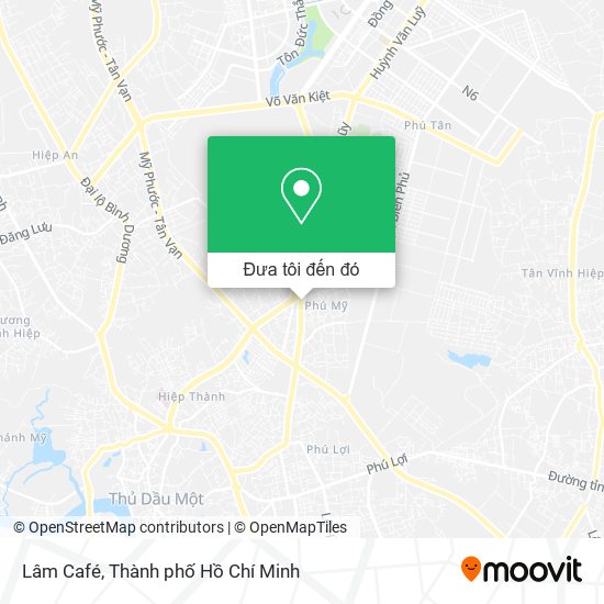 Bản đồ Lâm Café