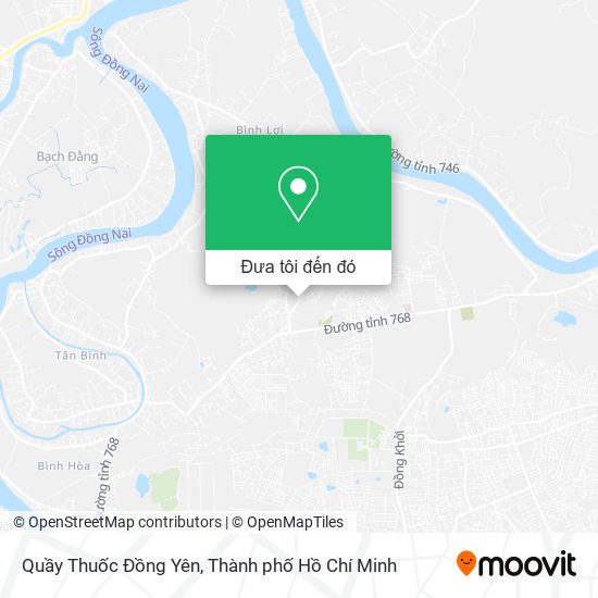 Bản đồ Quầy Thuốc Đồng Yên