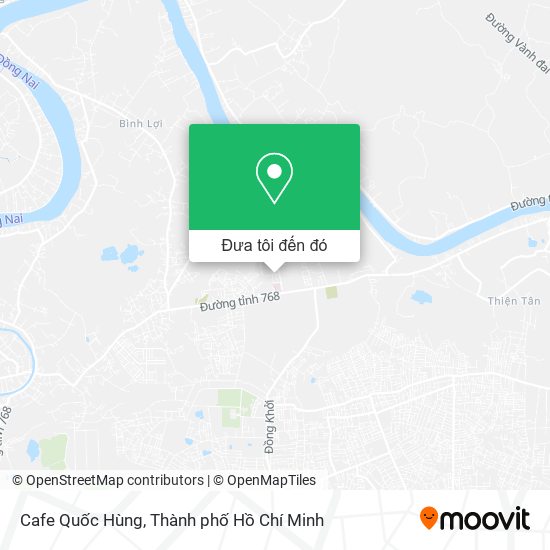 Bản đồ Cafe Quốc Hùng