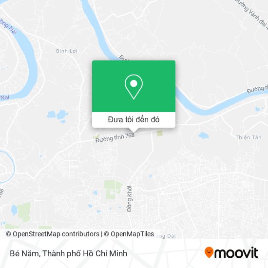 Bản đồ Bé Năm