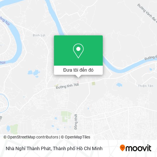 Bản đồ Nhà Nghỉ Thành Phát