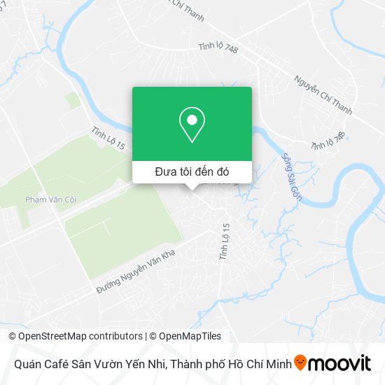 Bản đồ Quán Café Sân Vườn Yến Nhi