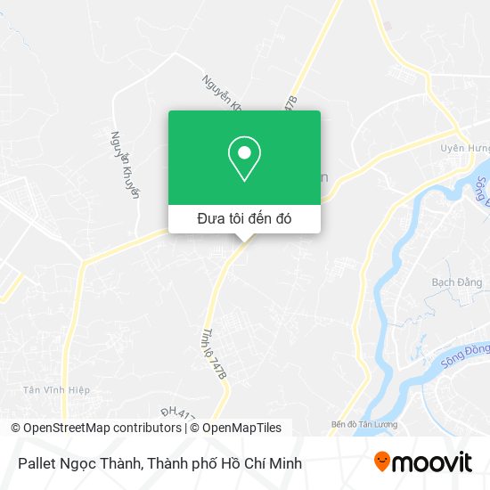 Bản đồ Pallet Ngọc Thành