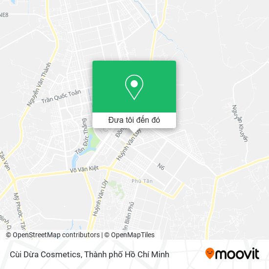 Bản đồ Cùi Dừa Cosmetics