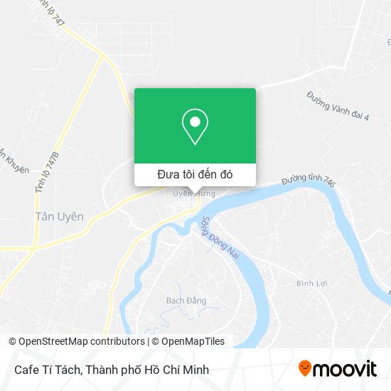 Bản đồ Cafe Tí Tách