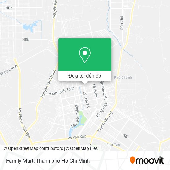 Bản đồ Family Mart