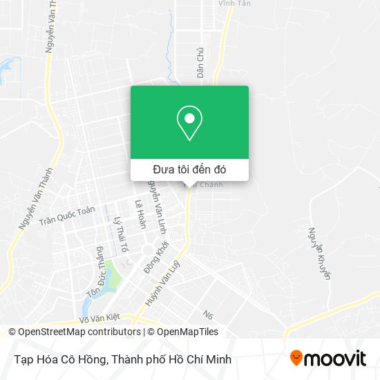 Bản đồ Tạp Hóa Cô Hồng
