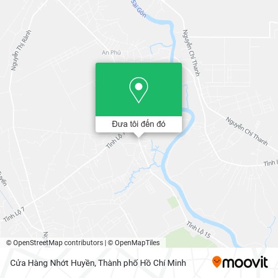 Bản đồ Cửa Hàng Nhớt Huyền