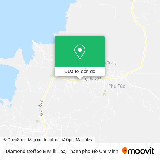 Bản đồ Diamond Coffee & Milk Tea