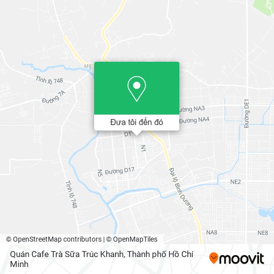 Bản đồ Quán Cafe Trà Sữa Trúc Khanh