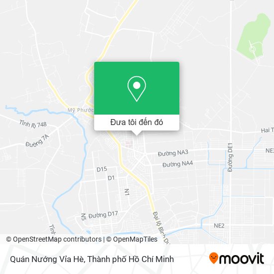 Bản đồ Quán Nướng Vỉa Hè