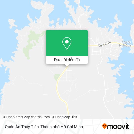 Bản đồ Quán Ăn Thủy Tiên