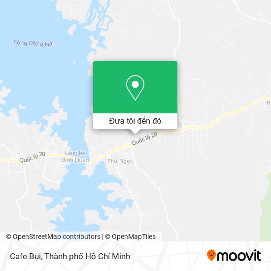 Bản đồ Cafe Bụi