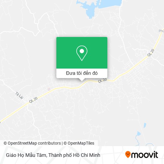 Bản đồ Giáo Họ Mẫu Tâm