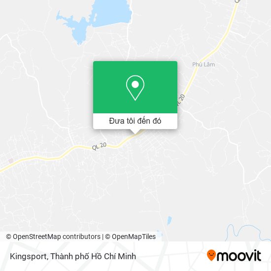 Bản đồ Kingsport