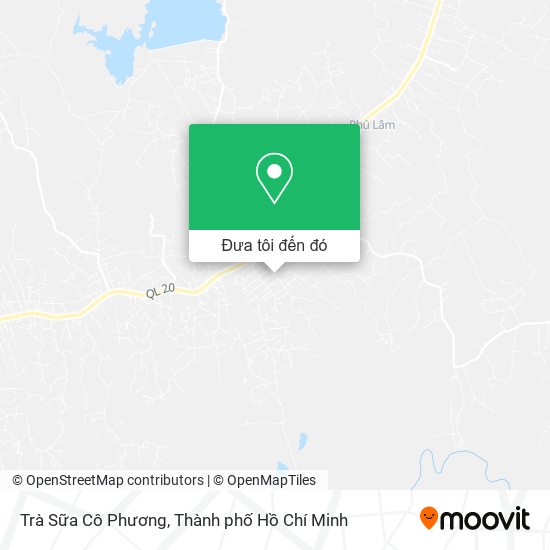 Bản đồ Trà Sữa Cô Phương