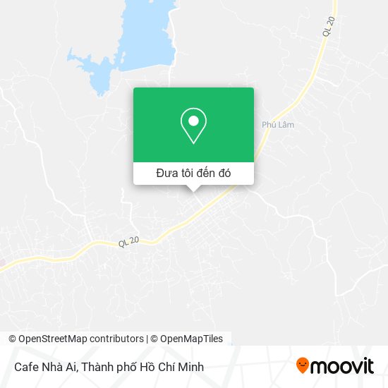 Bản đồ Cafe Nhà Ai