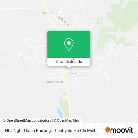 Bản đồ Nhà Nghỉ Thành Phương