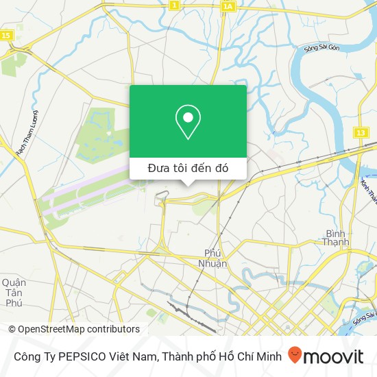 Bản đồ Công Ty PEPSICO Viêt Nam