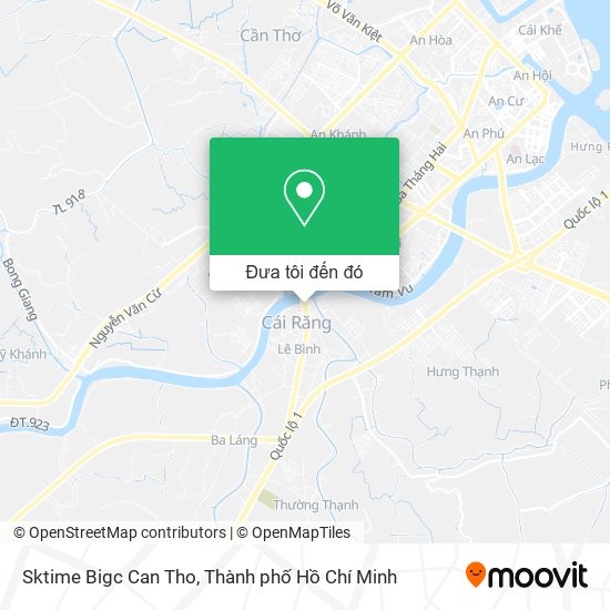 Bản đồ Sktime Bigc Can Tho