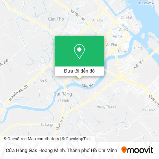 Bản đồ Cửa Hàng Gas Hoàng Minh