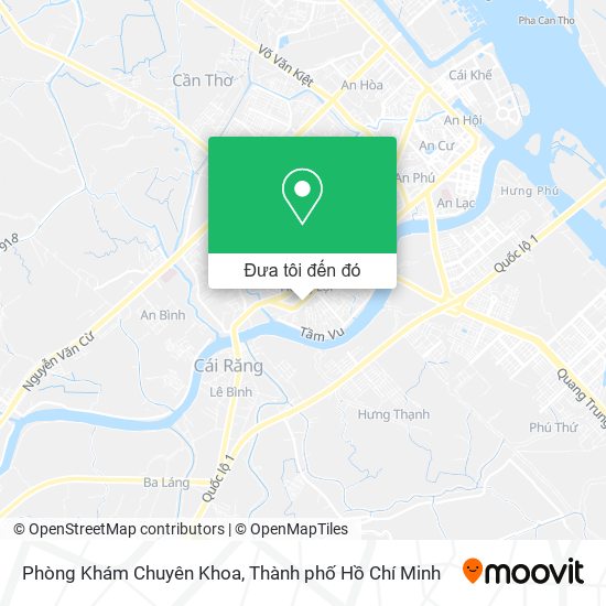 Bản đồ Phòng Khám Chuyên Khoa