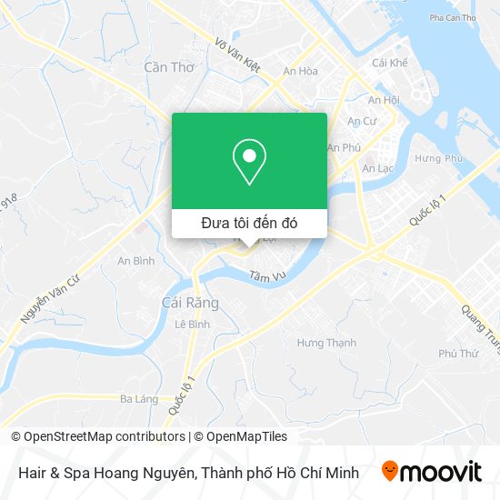 Bản đồ Hair & Spa Hoang Nguyên