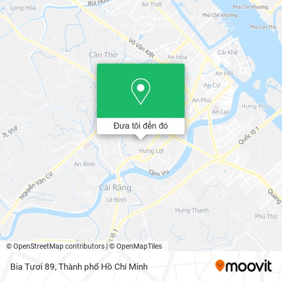 Bản đồ Bia Tươi 89