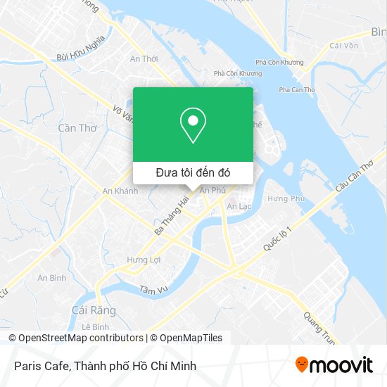 Bản đồ Paris Cafe