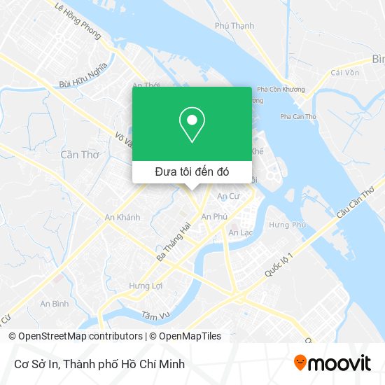 Bản đồ Cơ Sở In