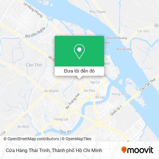 Bản đồ Cửa Hàng Thái Trinh