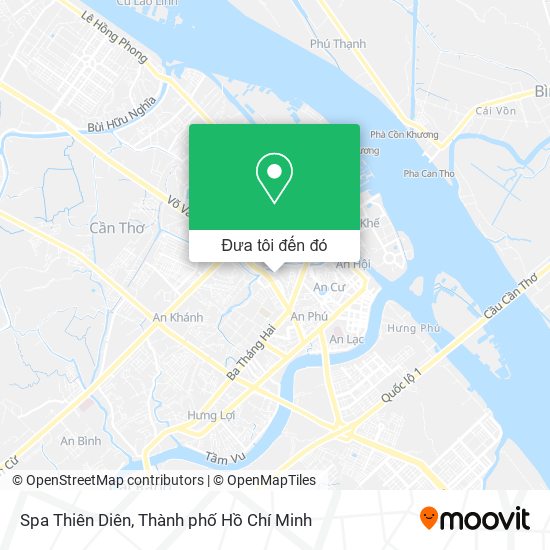 Bản đồ Spa Thiên Diên