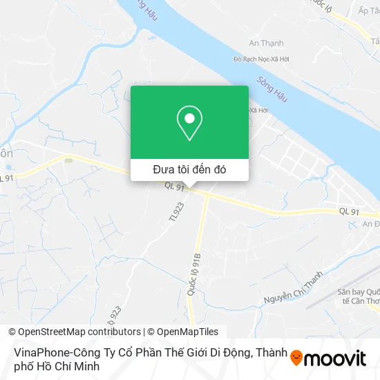 Bản đồ VinaPhone-Công Ty Cổ Phần Thế Giới Di Động