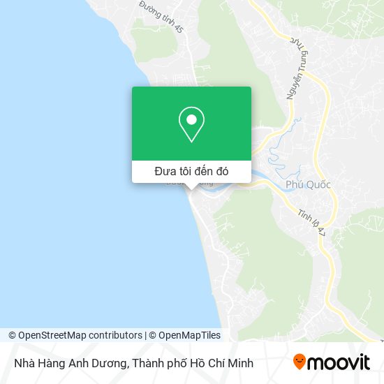 Bản đồ Nhà Hàng Anh Dương