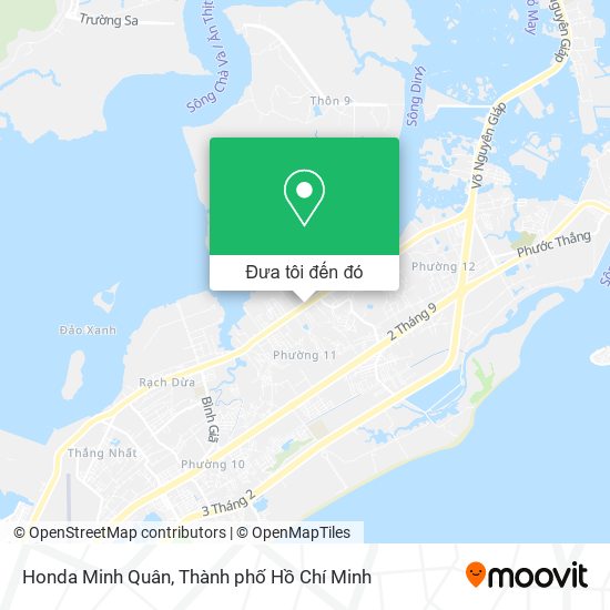 Bản đồ Honda Minh Quân