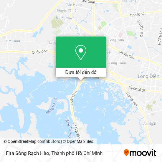 Bản đồ Fita Sông Rạch Hào