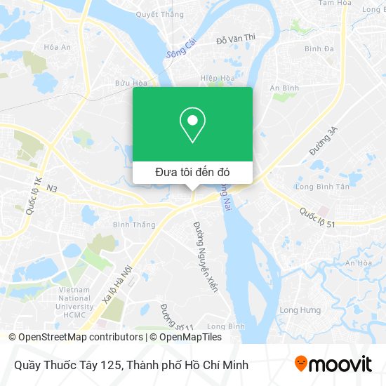 Bản đồ Quầy Thuốc Tây 125
