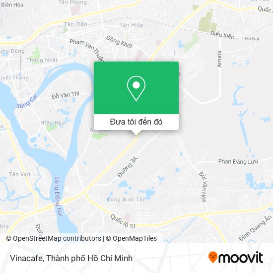 Bản đồ Vinacafe