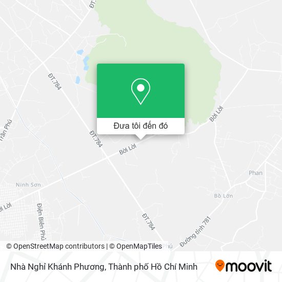 Bản đồ Nhà Nghỉ Khánh Phương