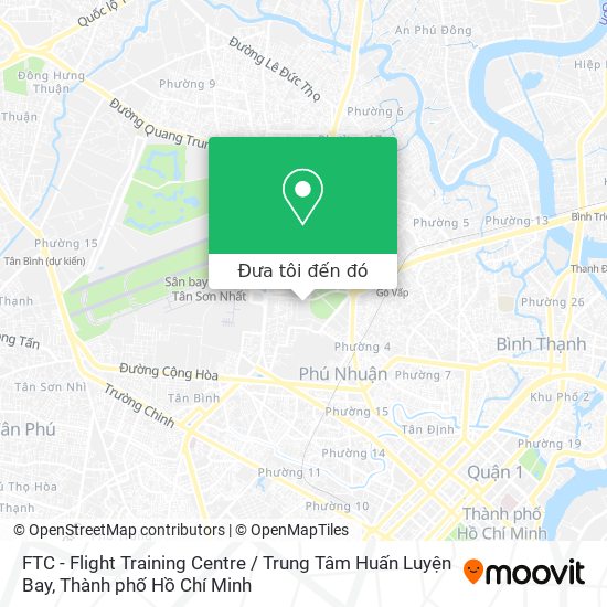Bản đồ FTC - Flight Training Centre / Trung Tâm Huấn Luyện Bay