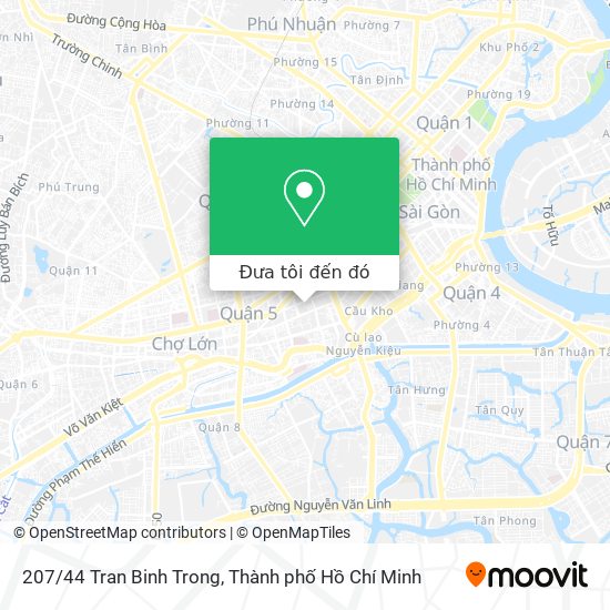 Bản đồ 207/44 Tran Binh Trong
