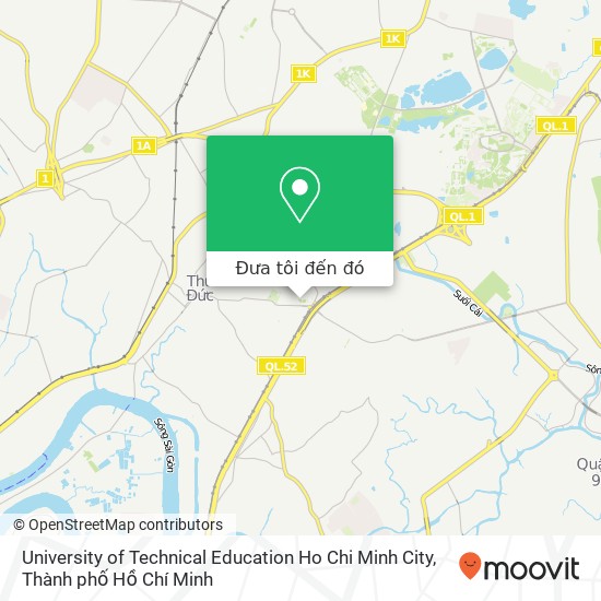 Bản đồ University of Technical Education Ho Chi Minh City