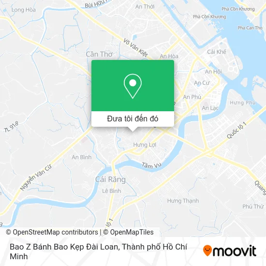Bản đồ Bao Z Bánh Bao Kẹp Đài Loan