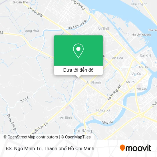 Bản đồ BS. Ngô Minh Trí