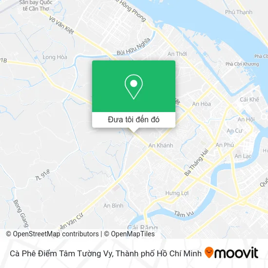 Bản đồ Cà Phê Điểm Tâm Tường Vy