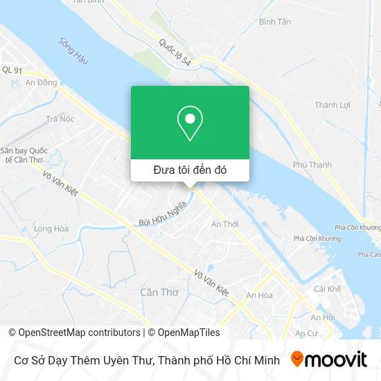 Bản đồ Cơ Sở Dạy Thêm Uyên Thư