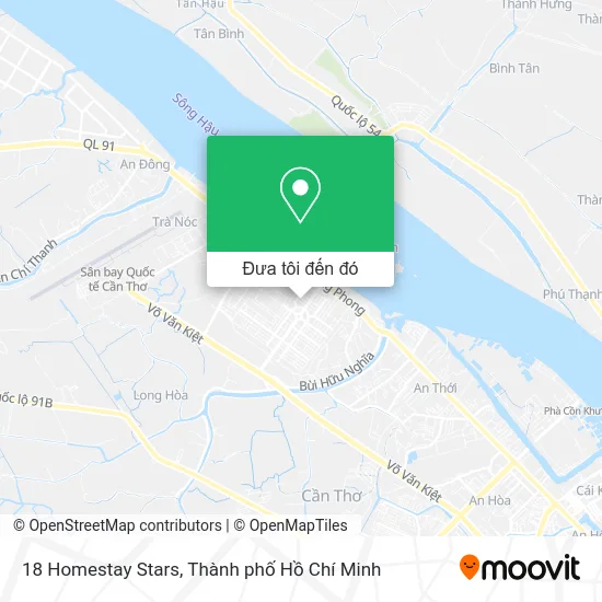 Bản đồ 18 Homestay Stars