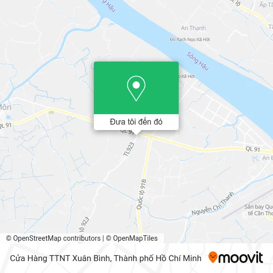 Bản đồ Cửa Hàng TTNT Xuân Bình